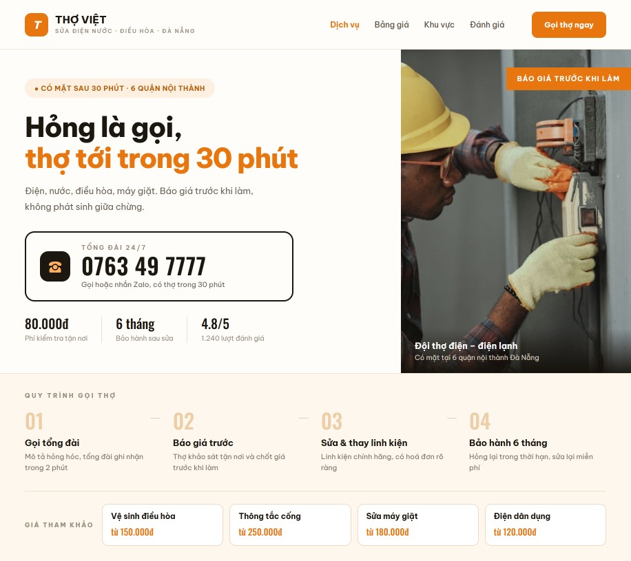 Dịch vụ sửa chữa